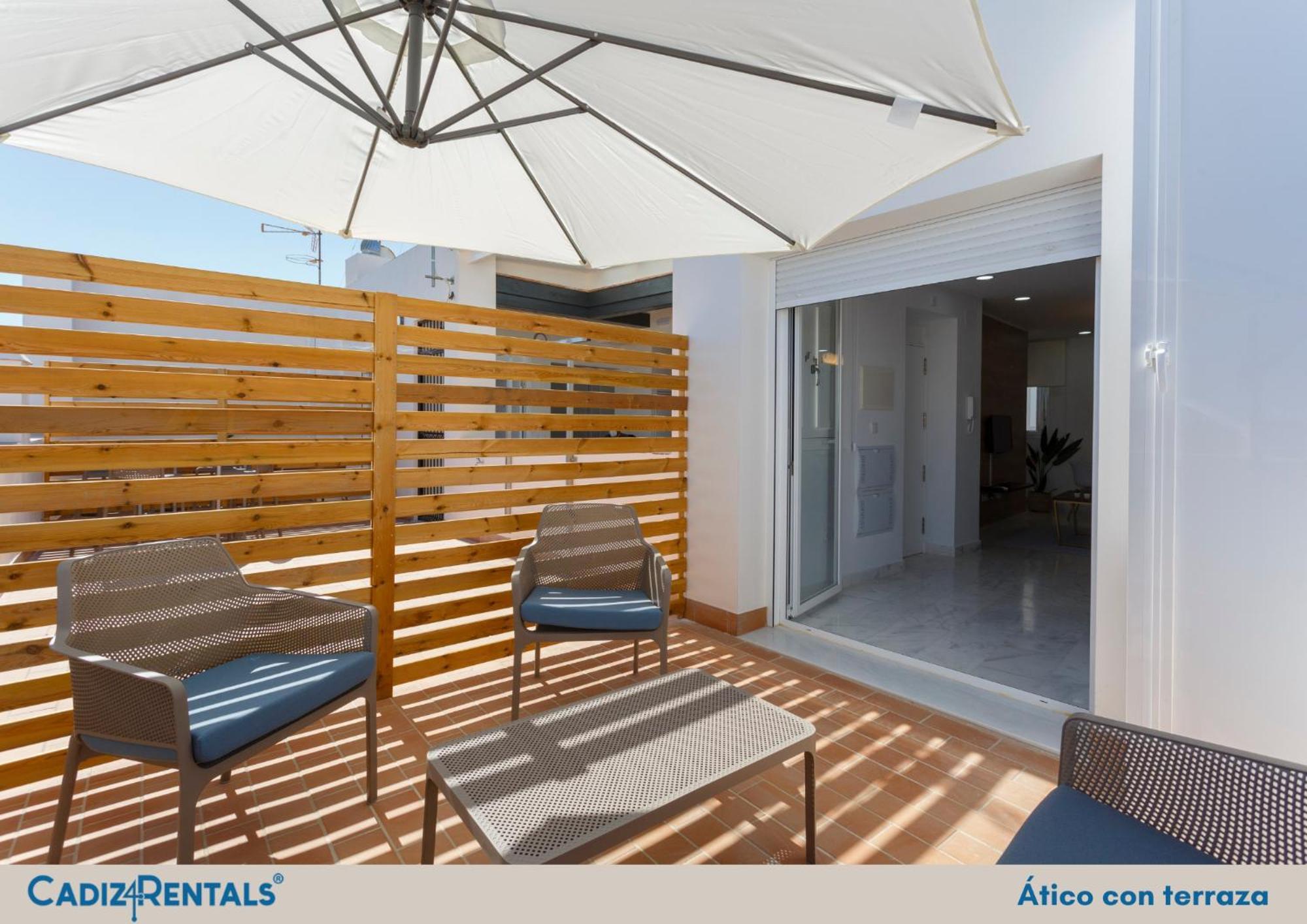 Apartamentos La Brujula By Cadizrentals Exteriör bild