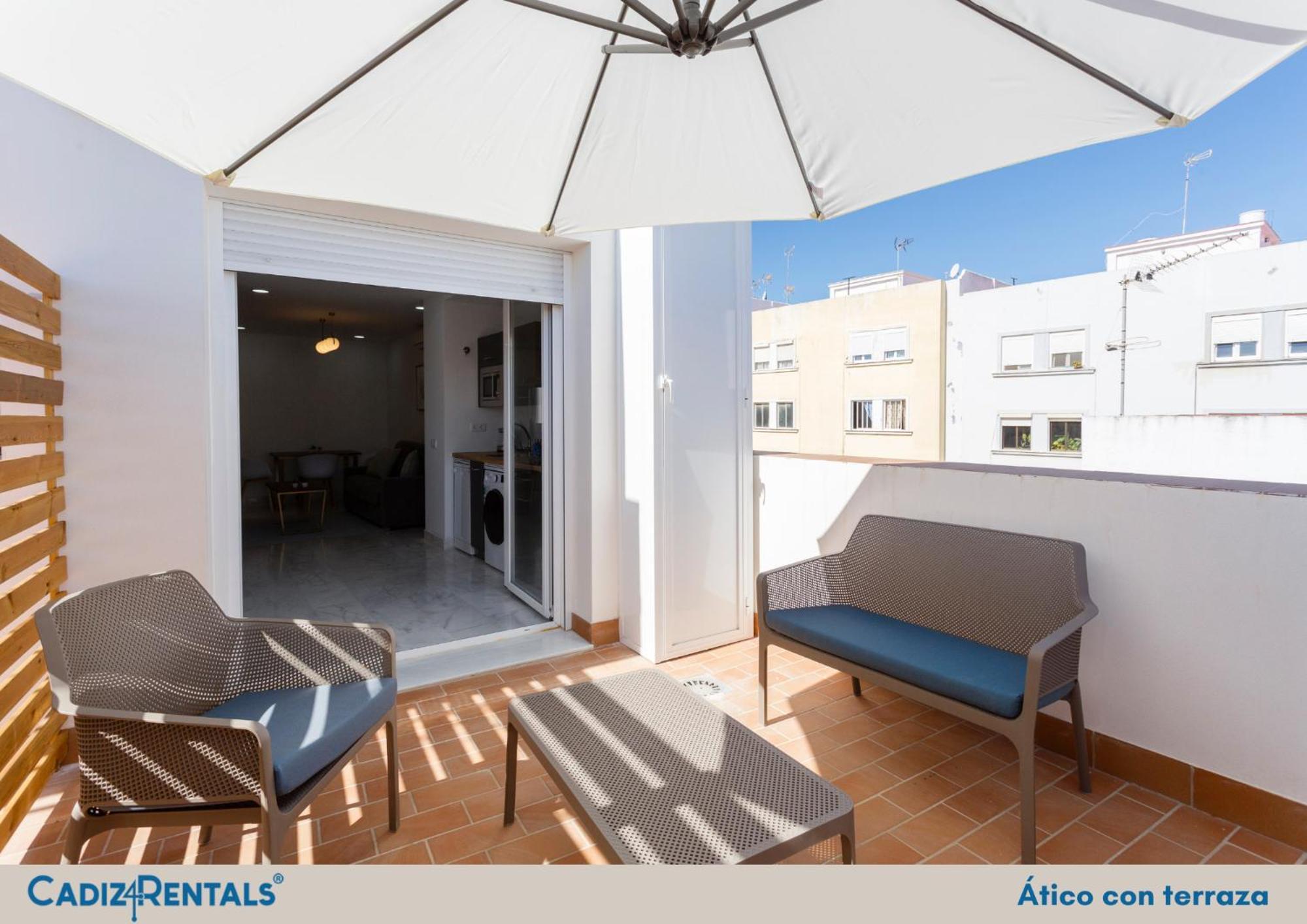 Apartamentos La Brujula By Cadizrentals Exteriör bild